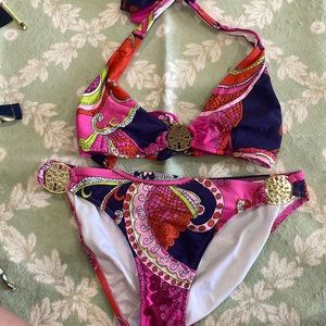 COPY - Trina Turk Halter bikini set. Size 8